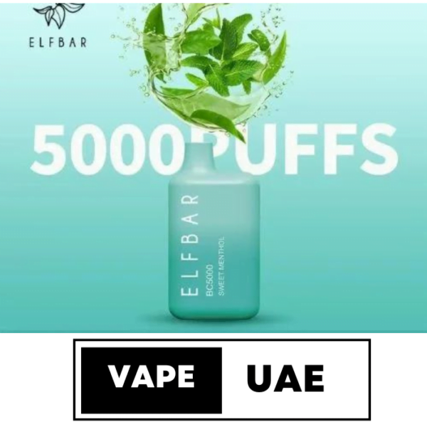 ELF BAR DISPOSABLE VAPE BC5000 PUFFS (2% Nicotine) IN DUBAI