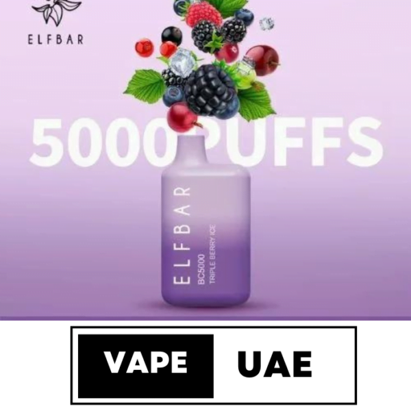 ELF BAR DISPOSABLE VAPE BC5000 PUFFS (2% Nicotine) IN DUBAI