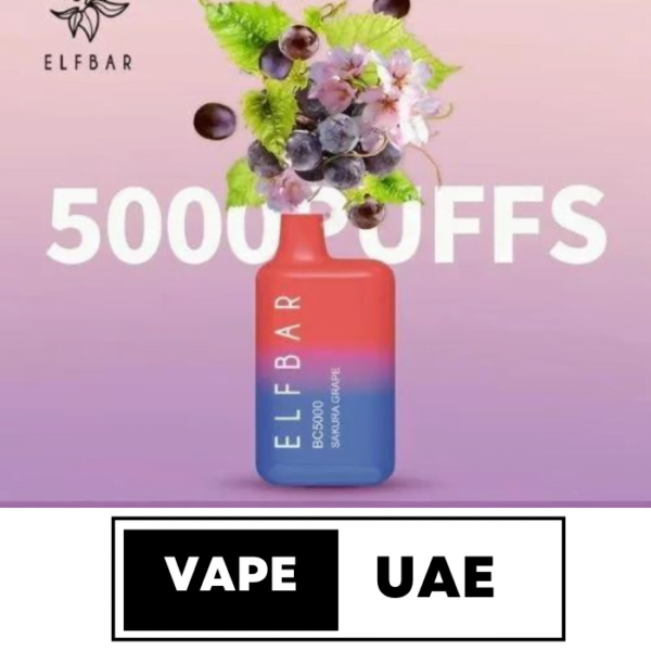 ELF BAR DISPOSABLE VAPE BC5000 PUFFS (2% Nicotine) IN DUBAI