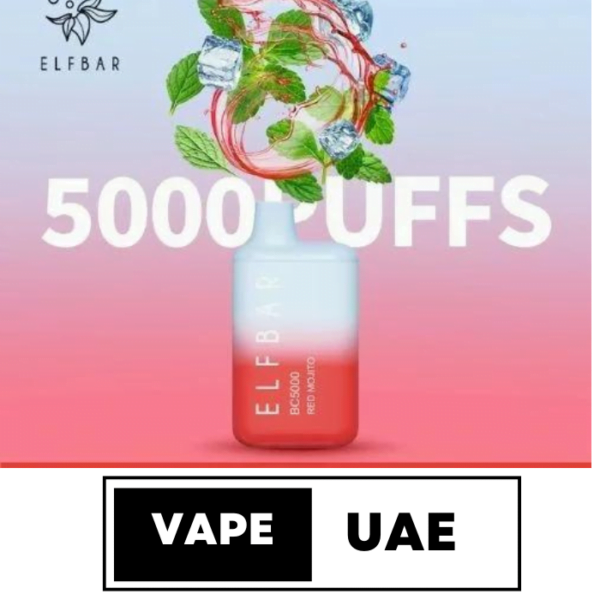 ELF BAR DISPOSABLE VAPE BC5000 PUFFS (2% Nicotine) IN DUBAI