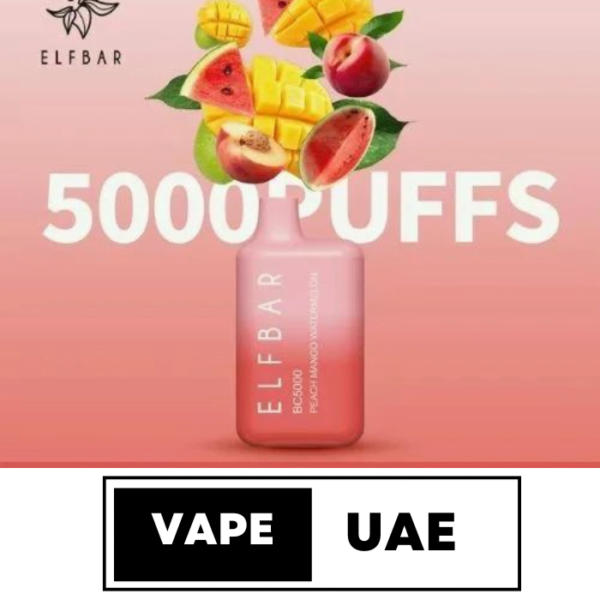 ELF BAR DISPOSABLE VAPE BC5000 PUFFS (2% Nicotine) IN DUBAI