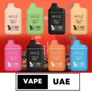 MYLÉ META BOX 5000 PUFFS DISPOSABLE VAPE IN DUBAI