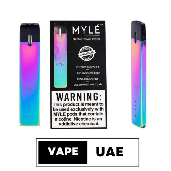 MYLE POD SYSTEM RAINBOW EDITION IN DUBAI