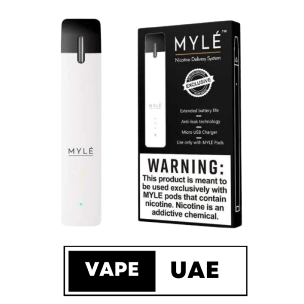 Myle Ultra Portable Pod System Kits vape in Dubai WHITE