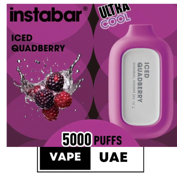 New Insta Bar 5000 Puffs Disposable in Dubai