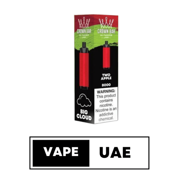 Al Fakher 8000 Puffs Crown Bar Disposable Vape In Dubai