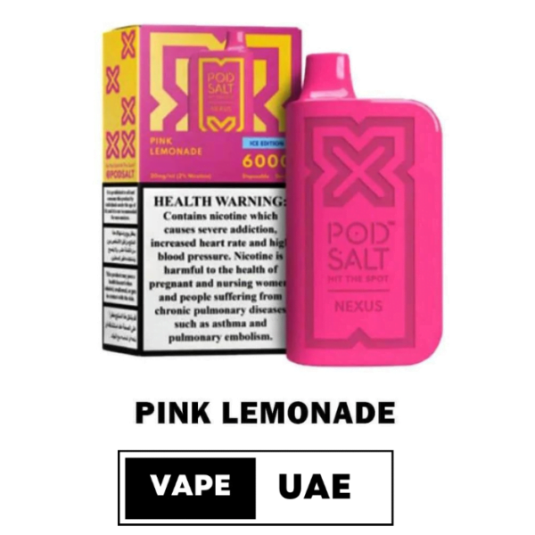 Pod Salt Nexus 6000 Puffs Disposable in Dubai