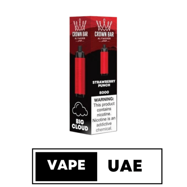 Al Fakher 8000 Puffs Crown Bar Disposable Vape In Dubai