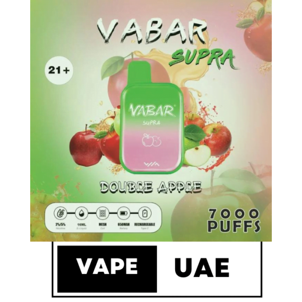 Vabar Supra Disposable Vape Device (7000 Puffs) in Dubai