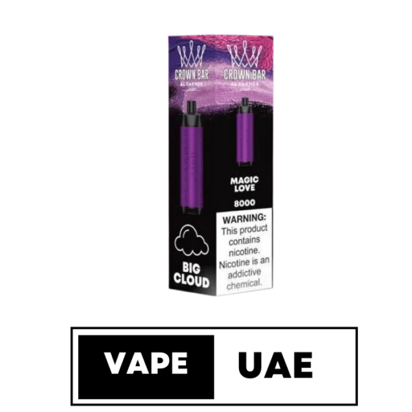 Al Fakher 8000 Puffs Crown Bar Disposable Vape In Dubai