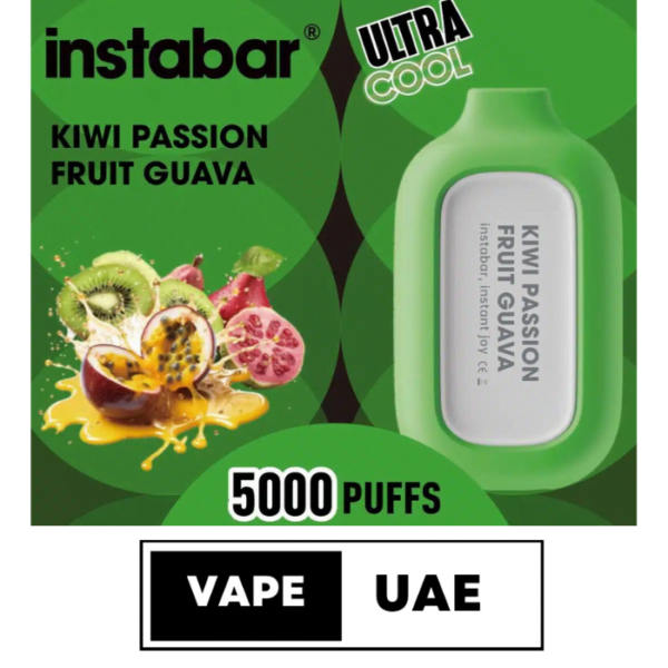 New Insta Bar 5000 Puffs Disposable in Dubai