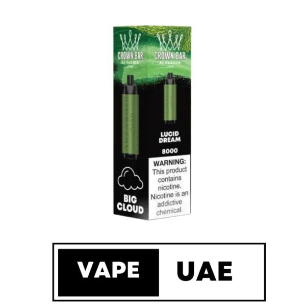 Al Fakher 8000 Puffs Crown Bar Disposable Vape In Dubai