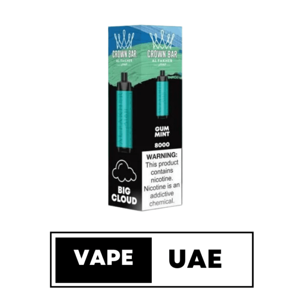 Al Fakher 8000 Puffs Crown Bar Disposable Vape In Dubai