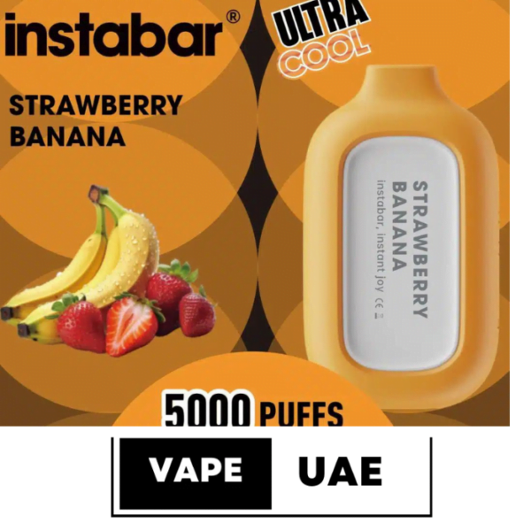 New Insta Bar 5000 Puffs Disposable in Dubai