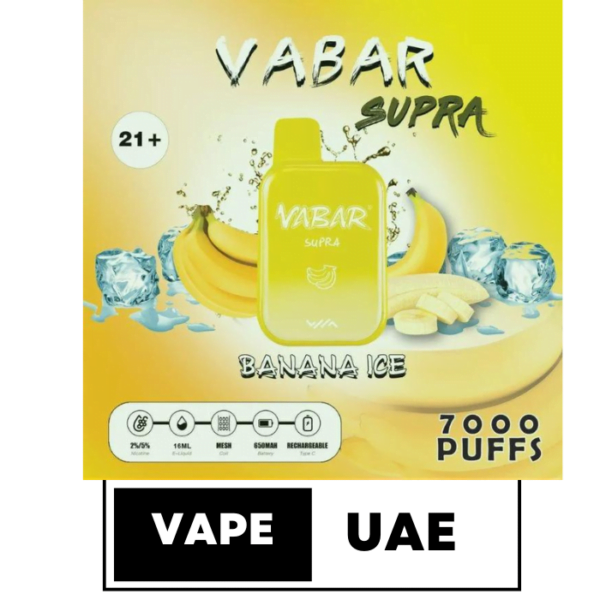 Vabar Supra Disposable Vape Device (7000 Puffs) in Dubai