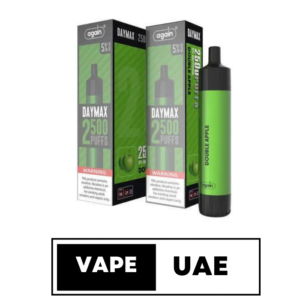 Again DAYMAX 2500 Puffs Disposable vape in Dubai Double Apple