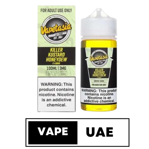 KILLER KUSTARD HONEYDEW VAPETASIA 100ML IN DUBAI UAE