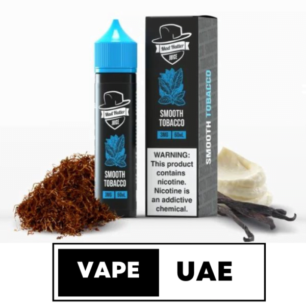 MAD HATTER JUICE 3MG AVAILABLE IN DUBAI UAE smooth tobacco