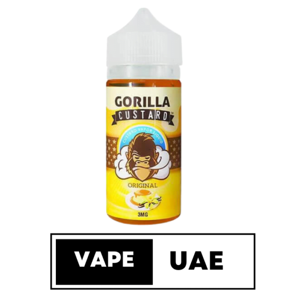 ORIGINAL GORILLA CUSTARD 3MG 100ML IN DUBAI UAE