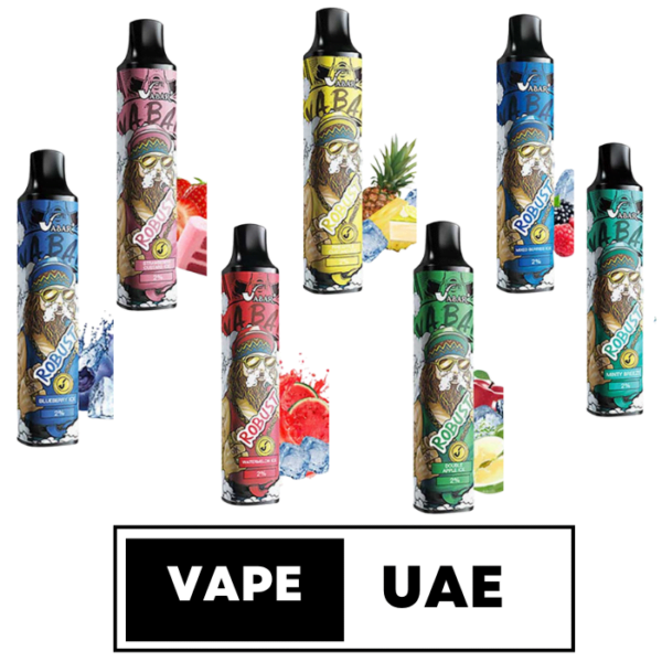 ROBUST VABAR 2500 PUFFS DISPOSABLE VAPE IN UAE