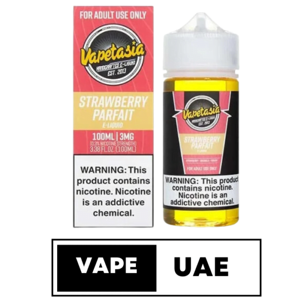 STRAWBERRY PARFAIT VAPETASIA 100ML IN UAE