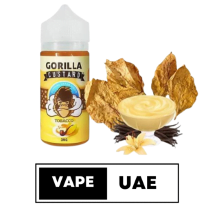 TOBACCO GORILLA CUSTARD 3MG 100ML IN DUBAI UAE