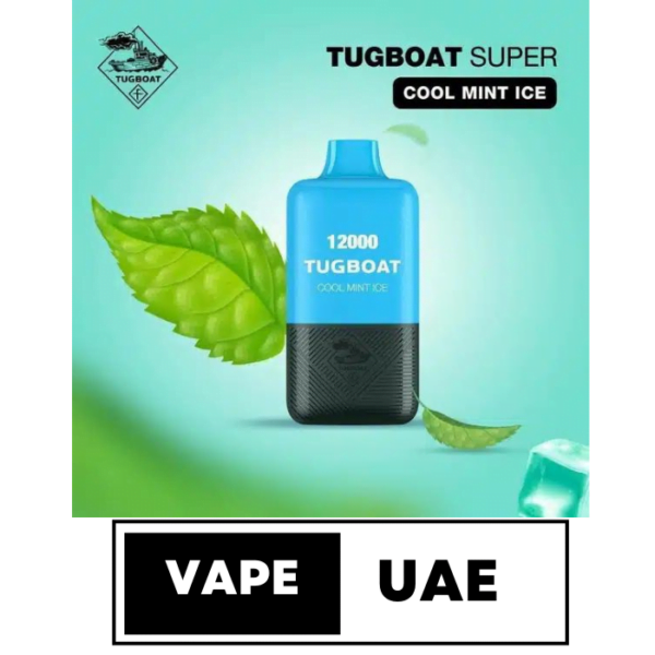 Tugboat Super 12000 Puffs Disposable Vape in Dubai cool mint ice