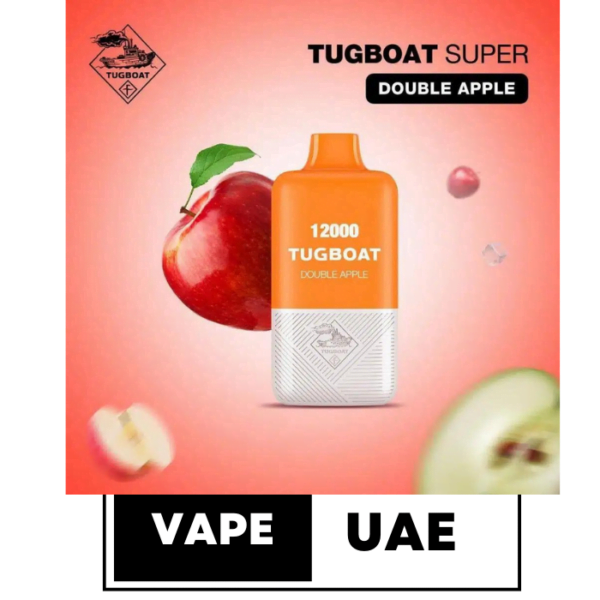 Tugboat Super 12000 Puffs Disposable Vape in Dubai double apple