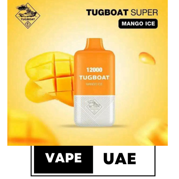 Tugboat Super 12000 Puffs Disposable Vape in Dubai mango ice