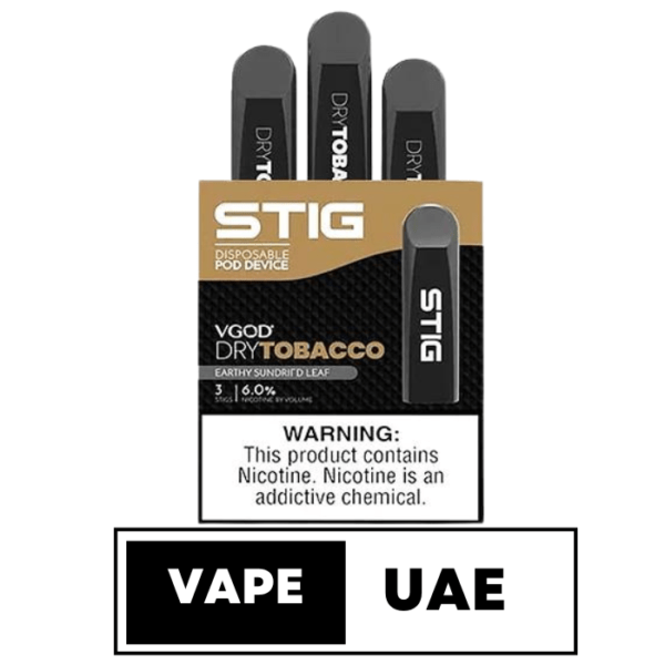 VGOD STIG DRY TOBACCO IN DUBAI 3PCS