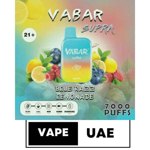 Vabar Supra Disposable Vape Device (7000 Puffs) in Dubai